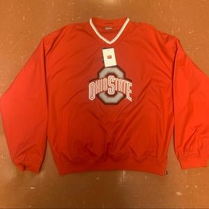 Nike Ohio State Pull Over Wind Breaker NWT